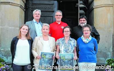 Zehn Blechbläser, die wie 
ein ganzes Orchester klingen