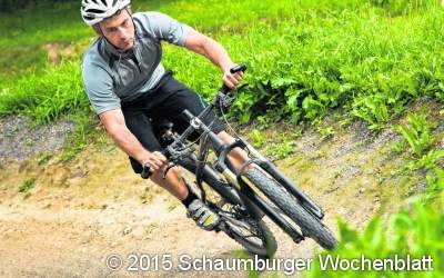 Rasante Abfahrten mit Fahrrad