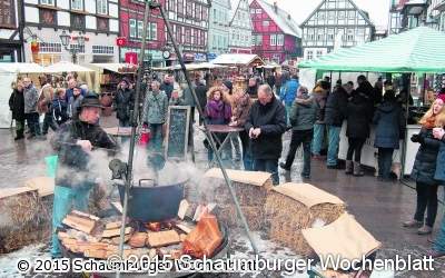 Heißer Apfelwein aus dem Hexenkessel
