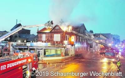 Brand verletzt zwei Personen