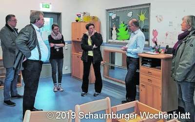 Stippvisite in der Julianen-Kita und 