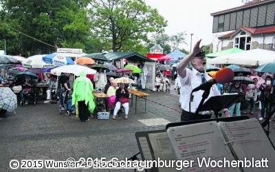 Regenschauer begleiten Shantychorfestival