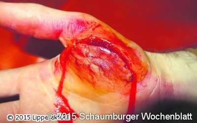Realistische Wunden schminken