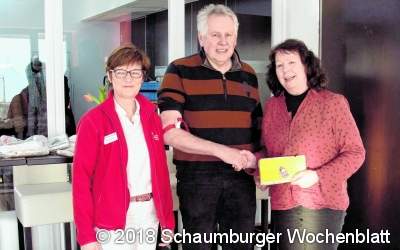 Bernd Reese zum 110. Mal Blutspender