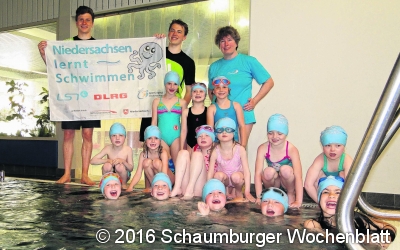Wunstorf unterstützt  landesweites Schwimmen