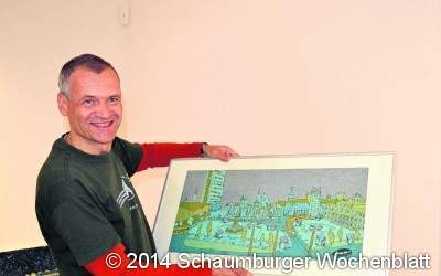 Urbanes Leben in Stille