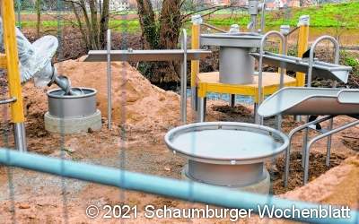 Inklusionsgeräte im Burgpark noch nicht freigegeben
