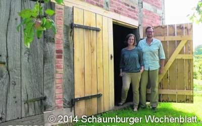 Neue Wände für das Backhaus