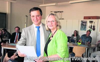 Rita Klemz wird in den  Ruhestand verabschiedet