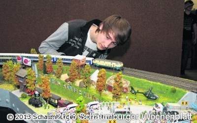 Miniaturwelt zeigt bekannte Orte