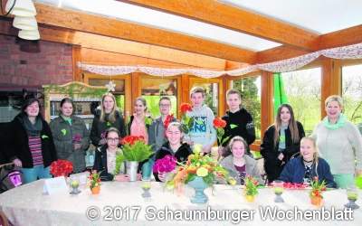 Schüler besuchen Floristikmeisterin