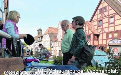 Rasen wird zum Marktplatz