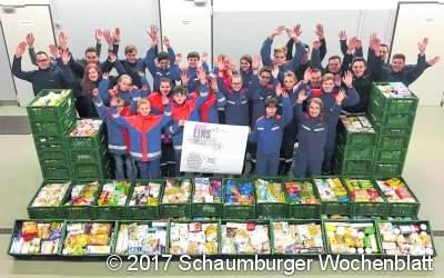 Kistenweise Spenden für die Tafel gesammelt
