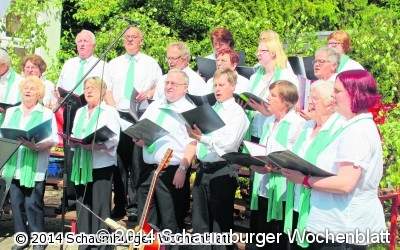 Chöre begrüßen den Sommer