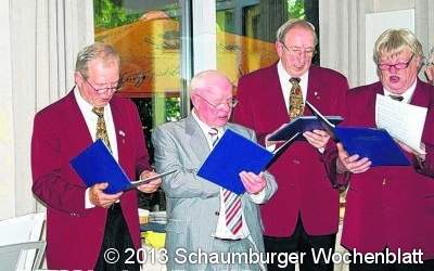 August Hoppe singt seit 72 Jahren