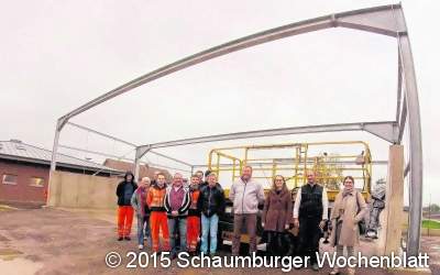 Kleines Richtfest für große Halle