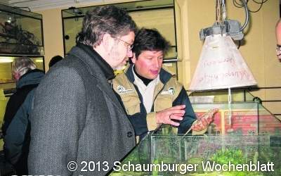 Landtagsabgeordneter besucht Wildtierstation