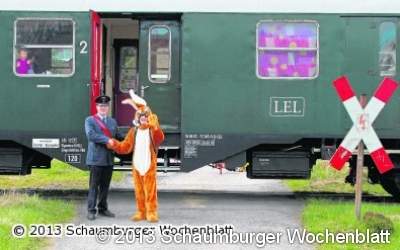 Mit dem Osterhasen auf großer Fahrt