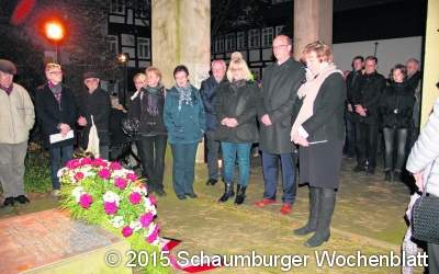 Detmolder Bürger gedenken der Opfer