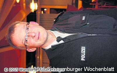 Polizeioberkommissar Rüdiger Wust ist Krankheitsvertretung