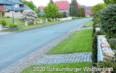Derzeit herrscht Unklarheit
beim Hülseder Straßenausbau