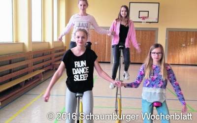 Einradgruppe  sucht Verstärkung