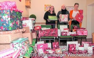 Viele Geschenke für die Tafel