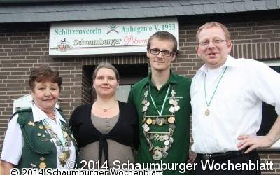 Königsscheibe ist angenagelt