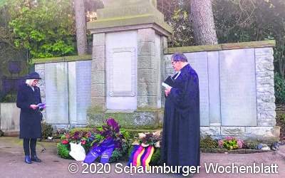 Bewegendes Gedenken unter
anderen Rahmenbedingungen