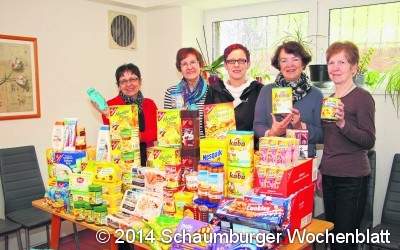 Zwei Stunden einkaufen für den guten Zweck