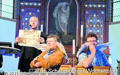 Lachen wenn der Pfarrer kommt