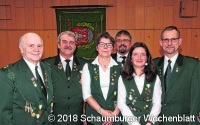 Horst Reimann weiter 
Vorsitzender der Schützen