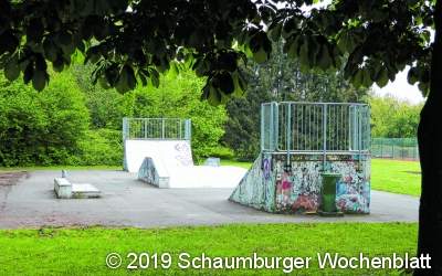 Vier neue Lampen für den Skaterpark