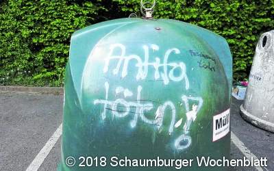 Nazi-Schmierereien tauchen 
vermehrt in Waltringhausen auf