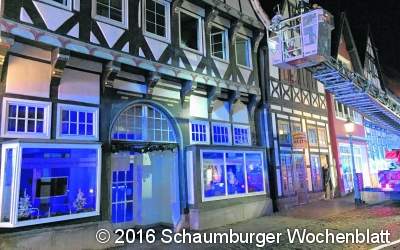 Brand nach einem handfesten Streit