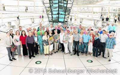Zu Besuch im Bundestag