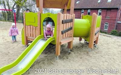 Eine Rutsche für die Kleinsten