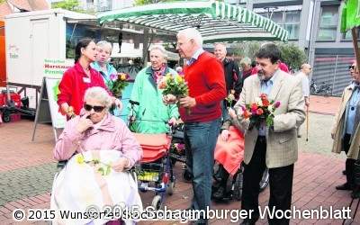 Rosen von der CDU zum Muttertag