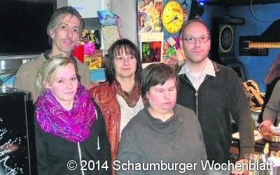 Geldspende an Blindenwerk