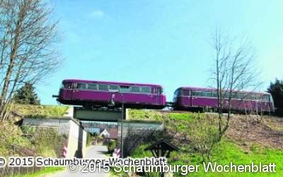 Schienenbus rollt morgen wieder