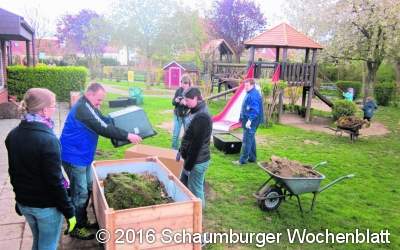 Vier Hochbeete mit Erfolgsgarantie für integrative KiTa