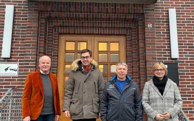 Besuch bei der<br>Kreishandwerkerschaft