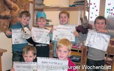 Faustlos-Programm für die Kita-Kinder