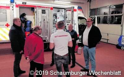 CDU besucht Rettungswache