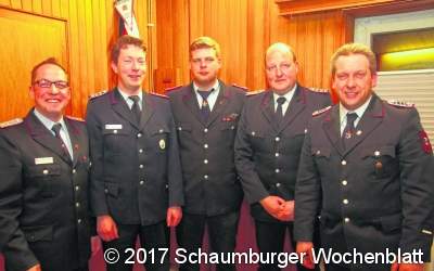 Arbeitsreiches Jahr für Feuerwehrkameraden