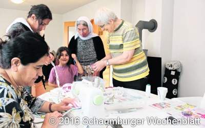 Die Nähstube als wichtiger Begegnungsort für Frauen