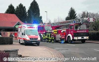 Neun Verletzte bei Küchenbrand in Riehe