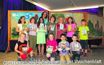 In der Schule hagelt es Urkunden