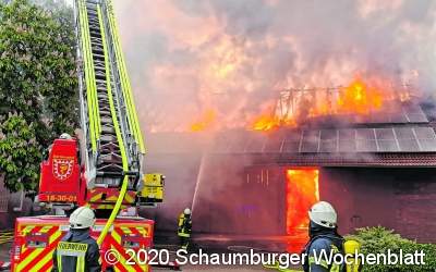 Wohnhaus wurde in
letzter Sekunde gerettet