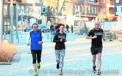 Runter vom Sofa, rein in die Schuhe